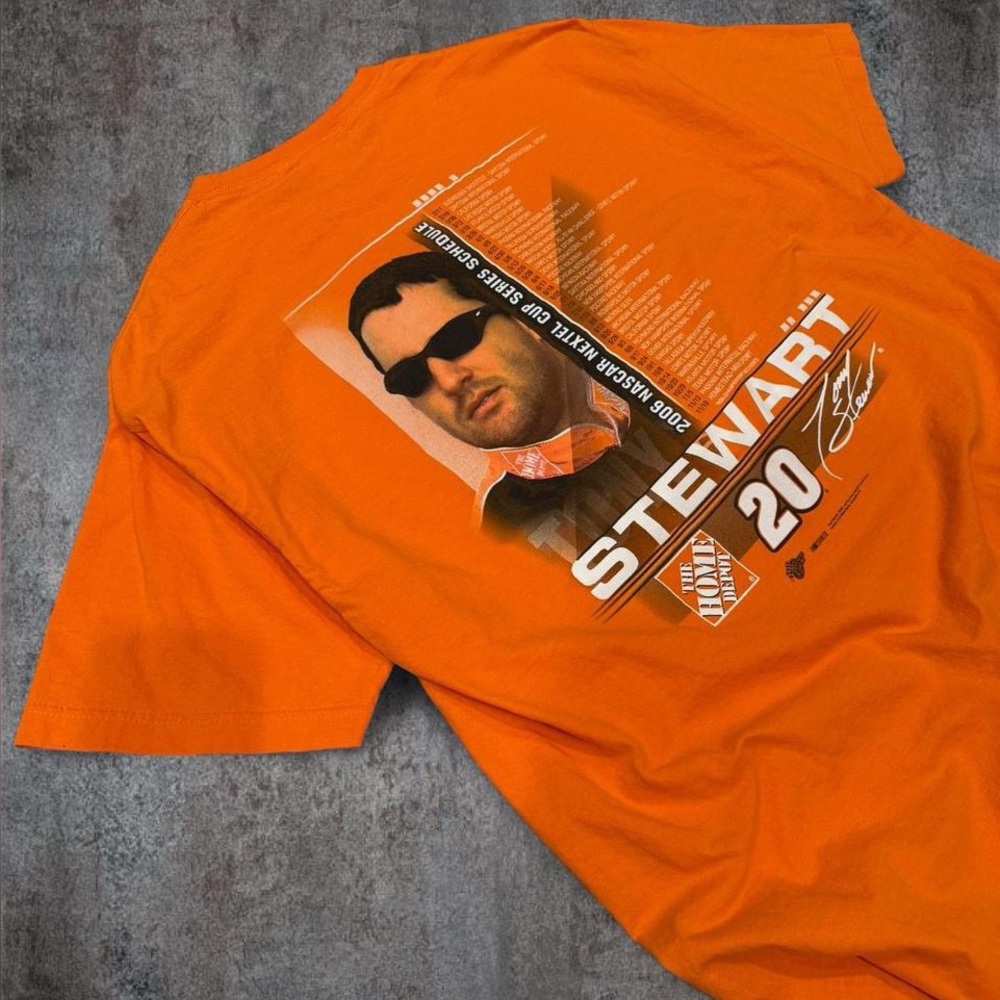 vintage tony stewart racing tee. - Picture 7 of 8